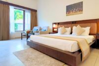 The Deluxe Room at Corbett Leela Vilas Resort